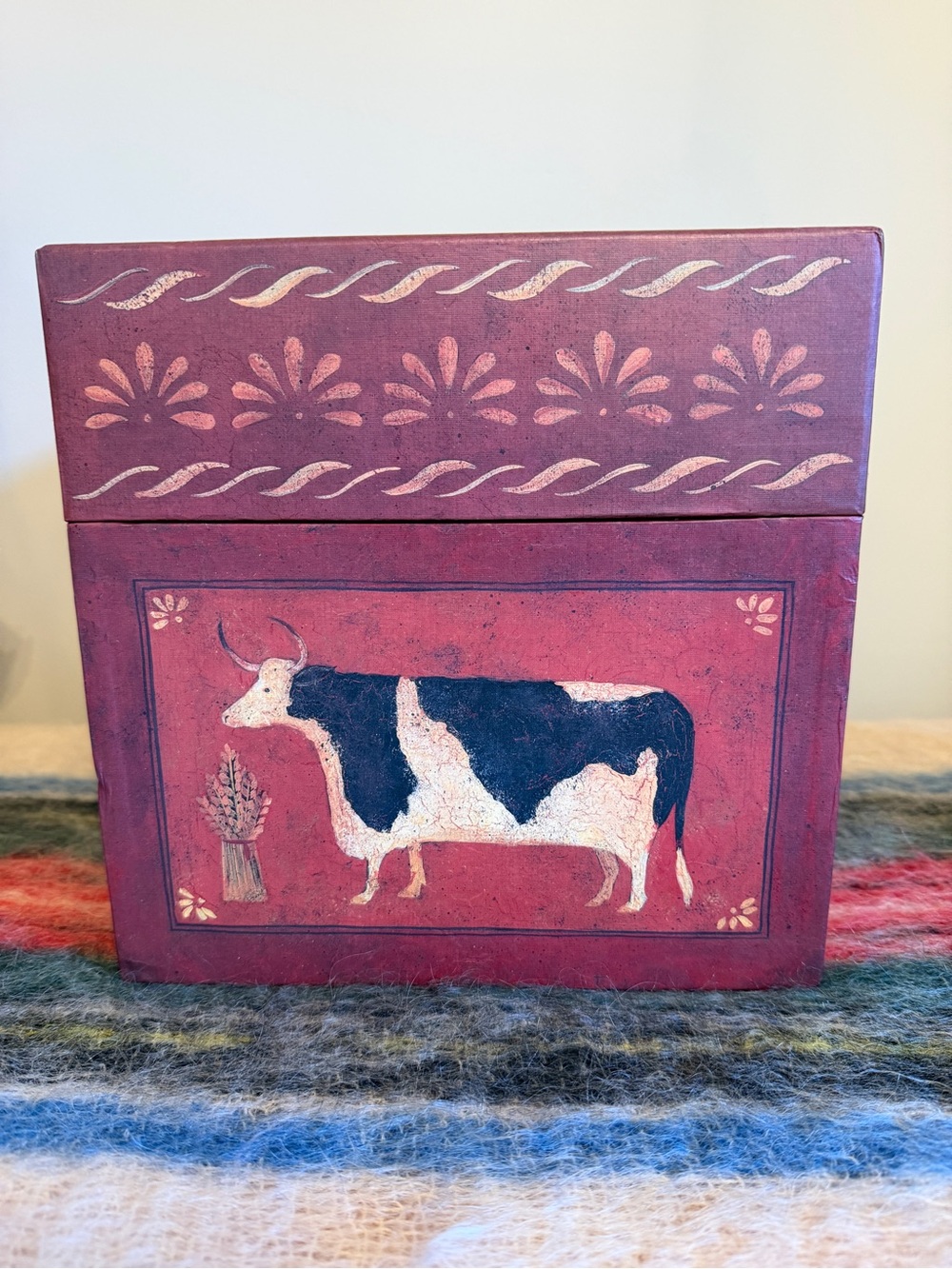 Christian Folk Art Box